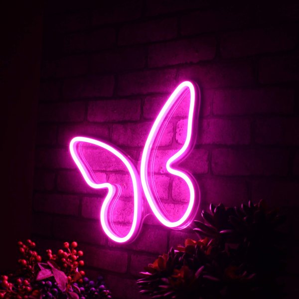 неоновая бабочка