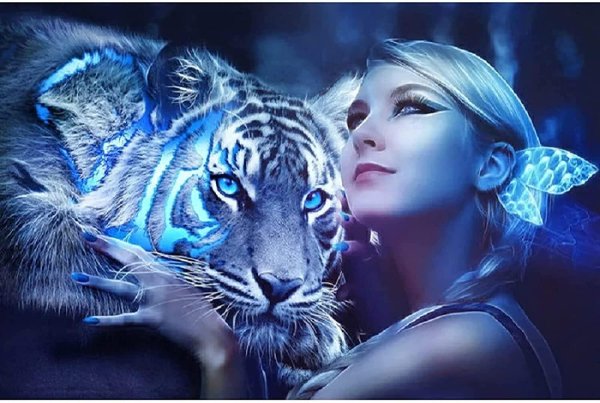 синие тигры