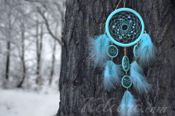 ловец снов голубой