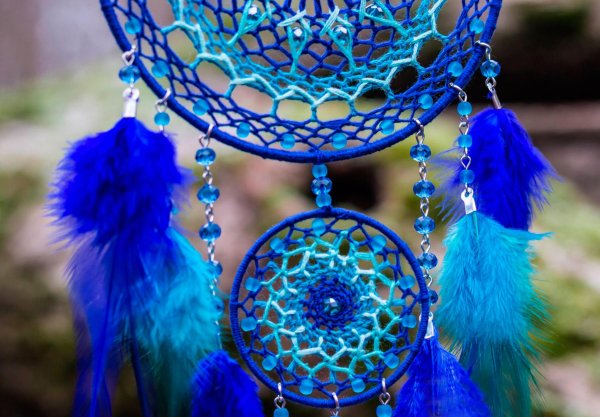 ловец снов синий