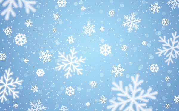 фон со снежинками