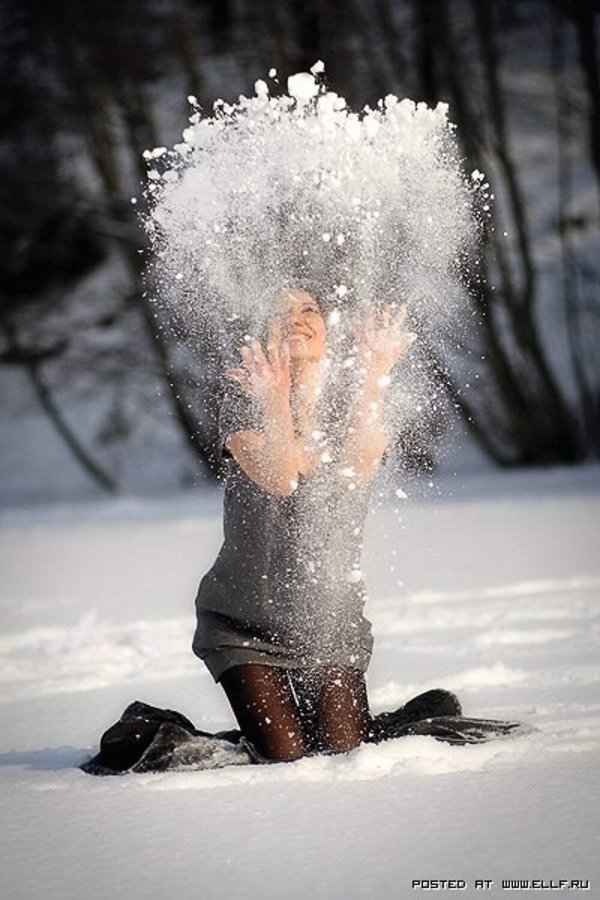 фотосессия зимняя