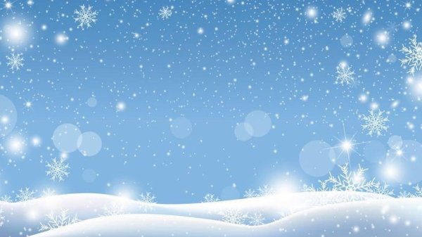 снежный фон вертикальный