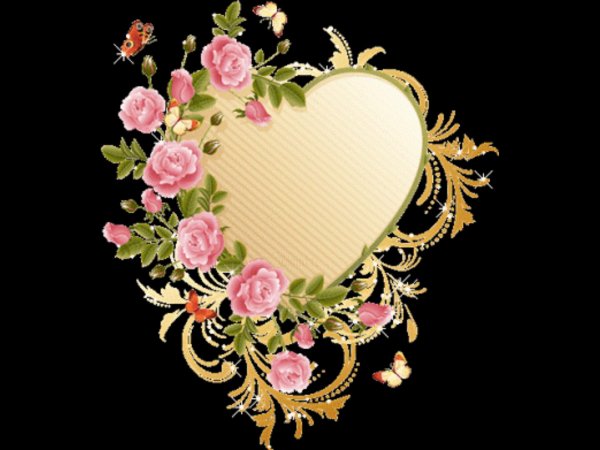 цветочная рамка