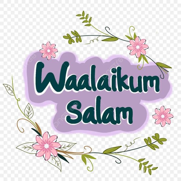 walaikum assalam