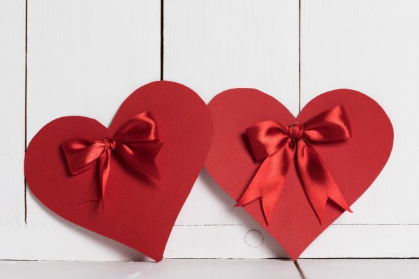 валентинка сердечко