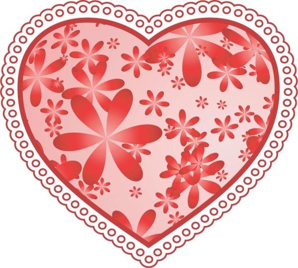 валентинки шаблоны цветные