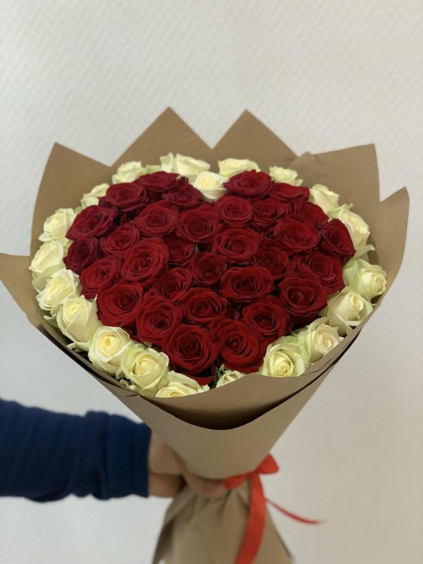 букет сердце