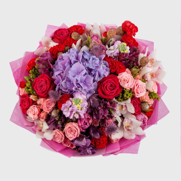 сборные букеты