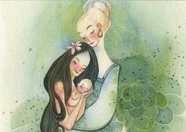 клаудия трембле картины материнство мать и дитя