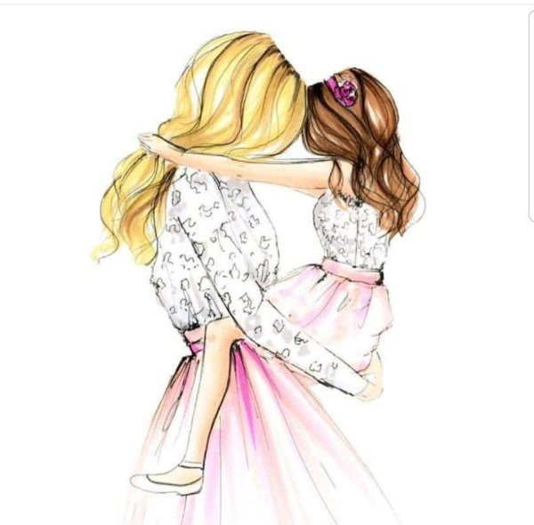 дочка рисунок