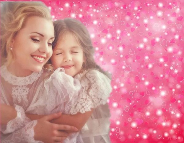 красивая мама