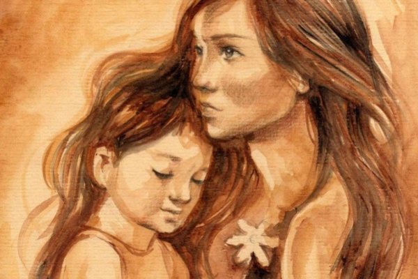 материнство рисунки
