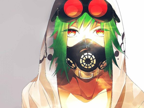 аниме противогаз