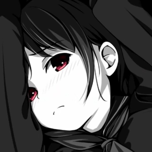 аниме тянка черная