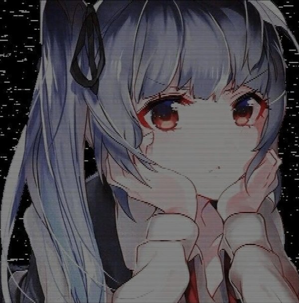 аниме грустная