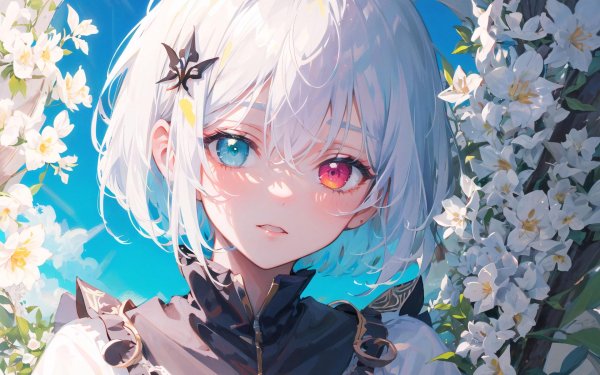 аниме цветок