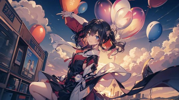 в стиле аниме