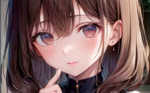 аниме девочки милые