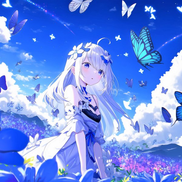 бабочка аниме