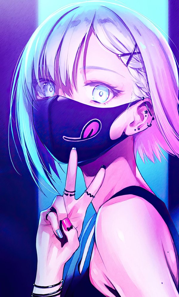 неоновое аниме