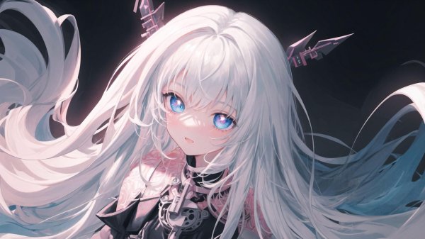 аниме с белыми волосами