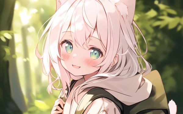 девушка неко