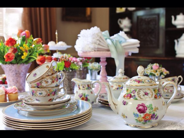 чайные сервизы