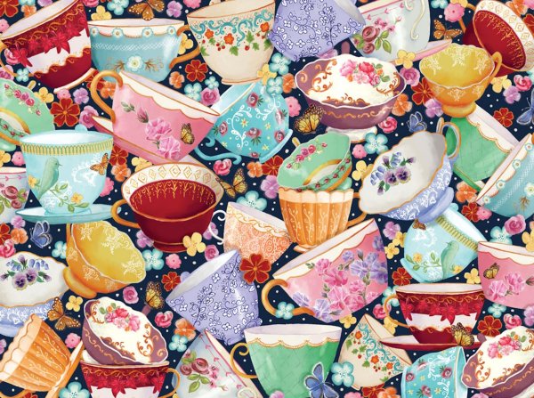 текстильный коллаж