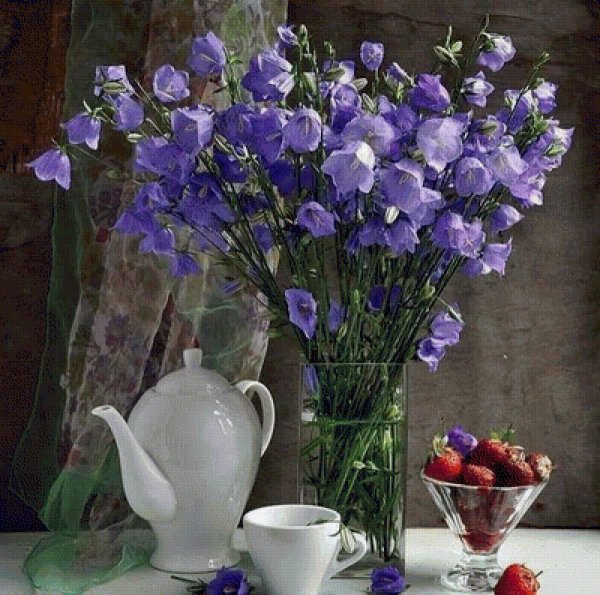 букет колокольчиков