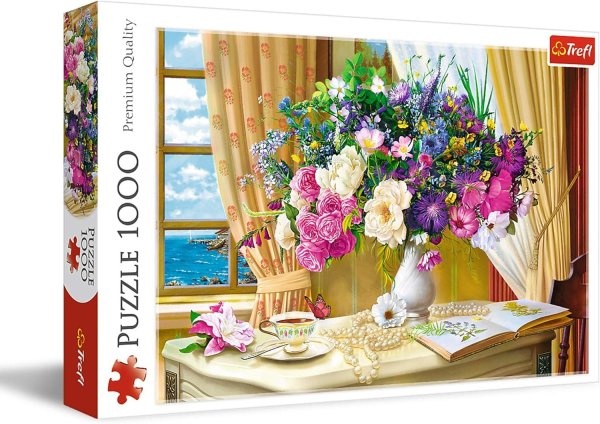 цветок пазлы