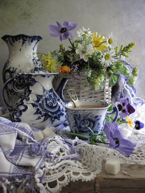 художник гжель дуринова