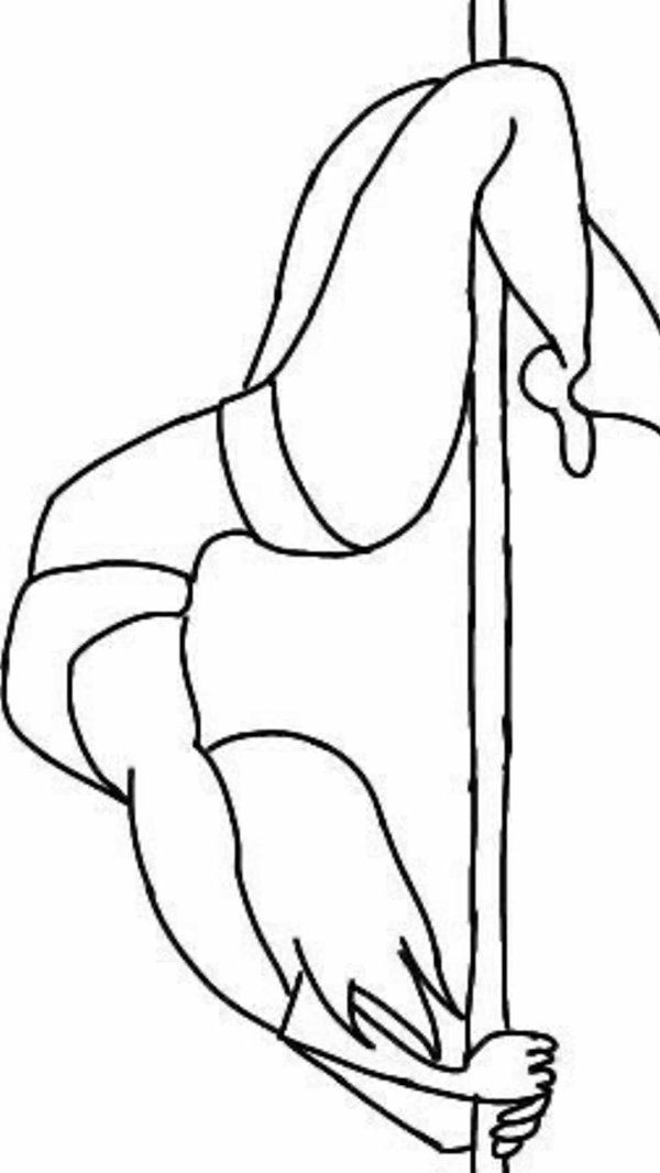 раскраска воздушная гимнастика