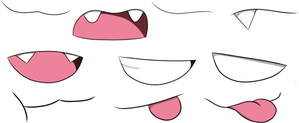 рот для рисования