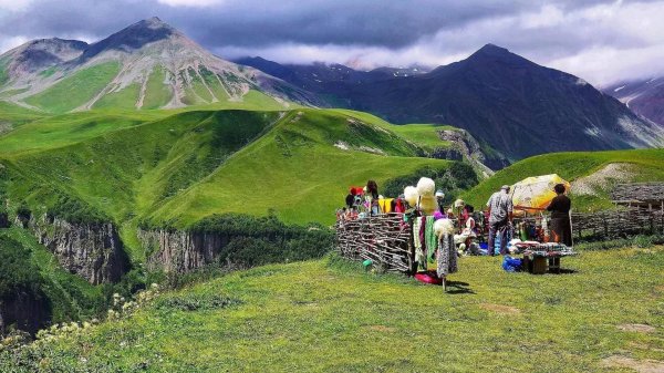 горный джайлоо кавказа