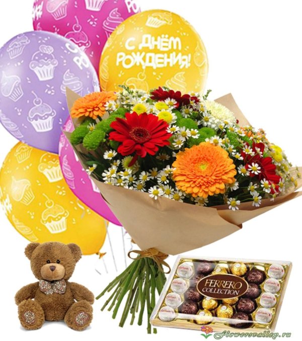 букет цветов день рождение