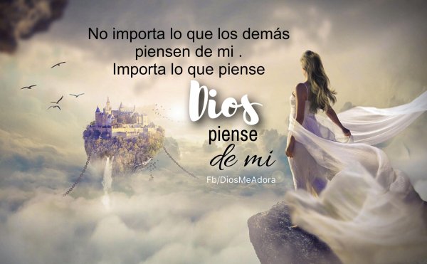 девушка в облаках