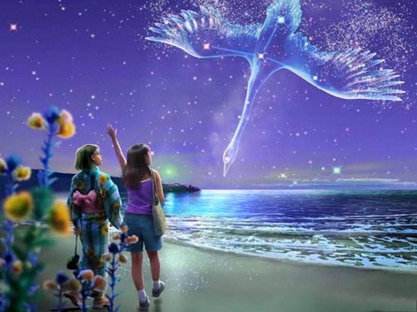 созвездие лебедь