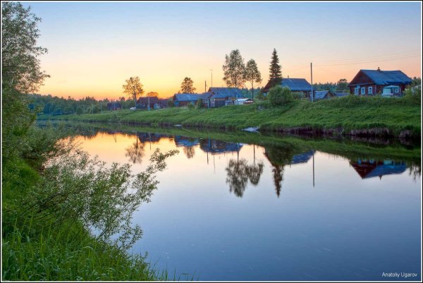 река вышний пенская деревушка