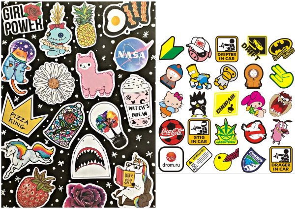 наклейка стикер