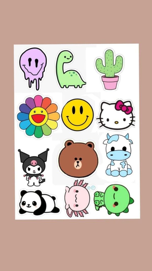 кавайные стикеры