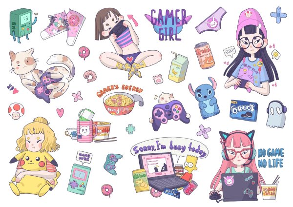 творческие стикеры