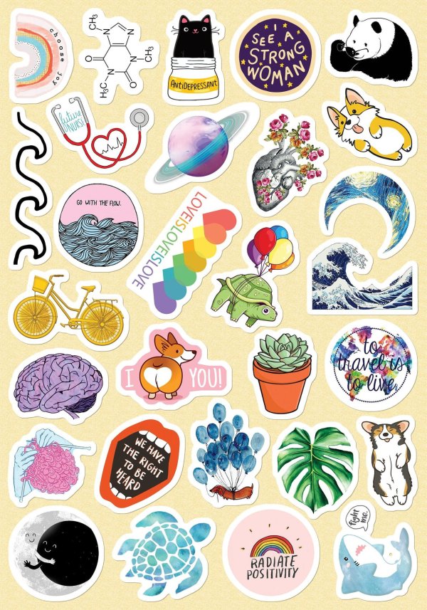 наклейка стикер