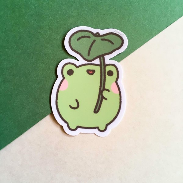 жаба стикер