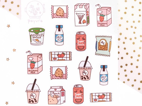 рисунки еда милые