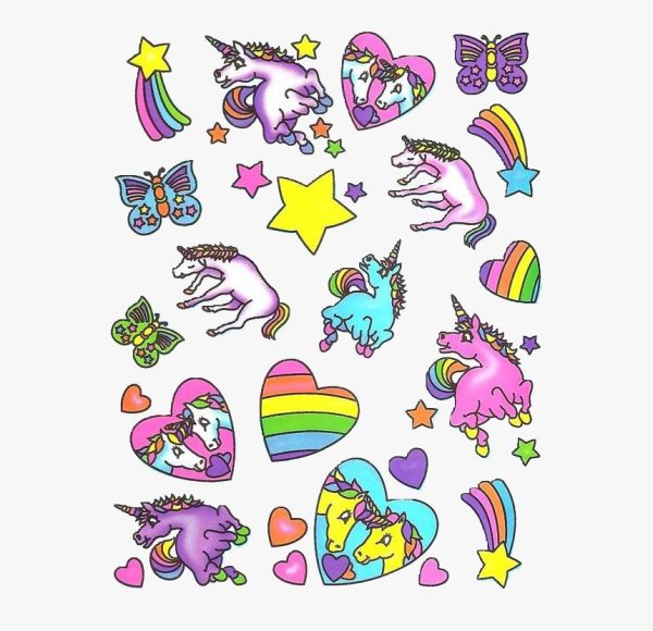 наклейки lisa frank