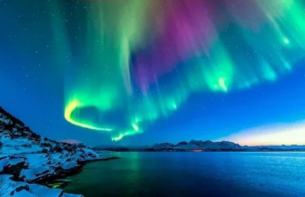 северная сияние