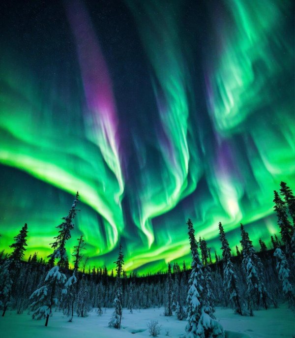 фотография северного сияния