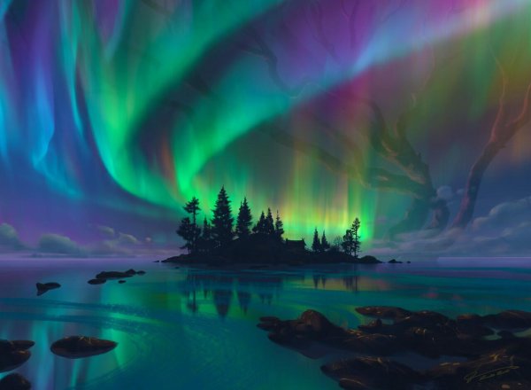 aurora borealis northern light