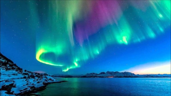 северная сияние